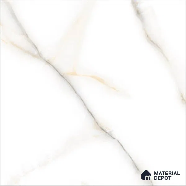 Marble Floor Tile TL 10505  16 inch x 16 inch Vitrified Matte Finish -12 mm | Suitable for Parking, Balcony & Terrace | Pattern Alignment May Vary | 2-3 mm Spacer is Mandatory
