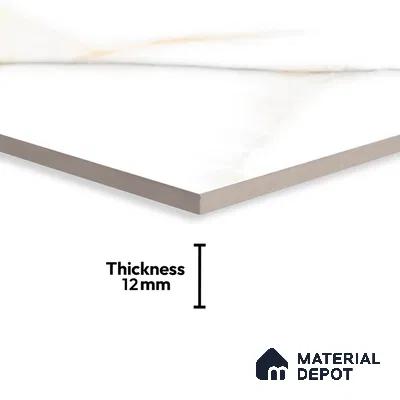 Marble Floor Tile TL 10505  16 inch x 16 inch Vitrified Matte Finish -12 mm | Suitable for Parking, Balcony & Terrace | Pattern Alignment May Vary | 2-3 mm Spacer is Mandatory