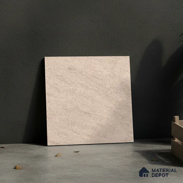 Stone Floor Tile   TL 10492  16 inch x 16 inch Vitrified Matte Finish -12 mm | Suitable for Parking, Balcony & Terrace | Pattern Alignment May Vary | 2-3 mm Spacer is Mandatory