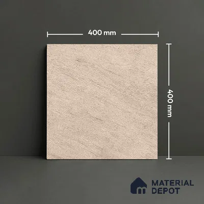 Stone Floor Tile   TL 10492  16 inch x 16 inch Vitrified Matte Finish -12 mm | Suitable for Parking, Balcony & Terrace | Pattern Alignment May Vary | 2-3 mm Spacer is Mandatory