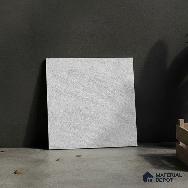 Stone Floor Tile   TL 10490  16 inch x 16 inch Vitrified Matte Finish -12 mm | Suitable for Parking, Balcony & Terrace | Pattern Alignment May Vary | 2-3 mm Spacer is Mandatory