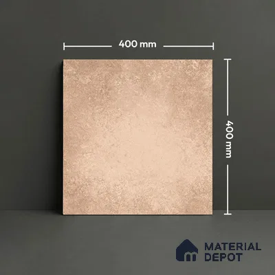 Stone Floor Tile   TL 10496  16 inch x 16 inch Vitrified Matte Finish -12 mm | Suitable for Parking, Balcony & Terrace | Pattern Alignment May Vary | 2-3 mm Spacer is Mandatory