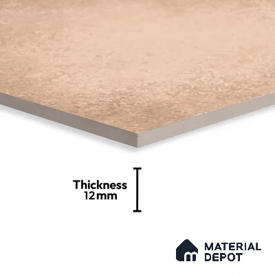 Stone Floor Tile   TL 10496  16 inch x 16 inch Vitrified Matte Finish -12 mm | Suitable for Parking, Balcony & Terrace | Pattern Alignment May Vary | 2-3 mm Spacer is Mandatory