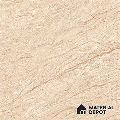 Marble Floor Tile TL 10503  16 inch x 16 inch Vitrified Matte Finish -12 mm | Suitable for Parking, Balcony & Terrace | Pattern Alignment May Vary | 2-3 mm Spacer is Mandatory
