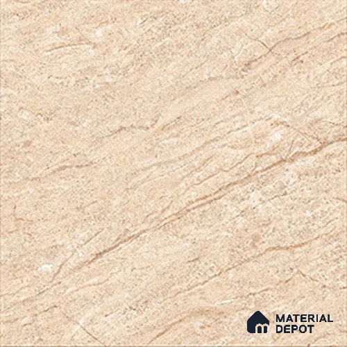 Marble Floor Tile TL 10503  16 inch x 16 inch Vitrified Matte Finish -12 mm | Suitable for Parking, Balcony & Terrace | Pattern Alignment May Vary | 2-3 mm Spacer is Mandatory