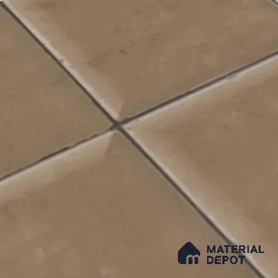 Faux Subway Wall Tile TL 07515 E  Plaid Walnut 2 ft x 1 ft Ceramic Glossy Finish - 8 mm | Suitable for Bathroom, Kitchen backsplash | Please Expect a Slight Variation of Pattern