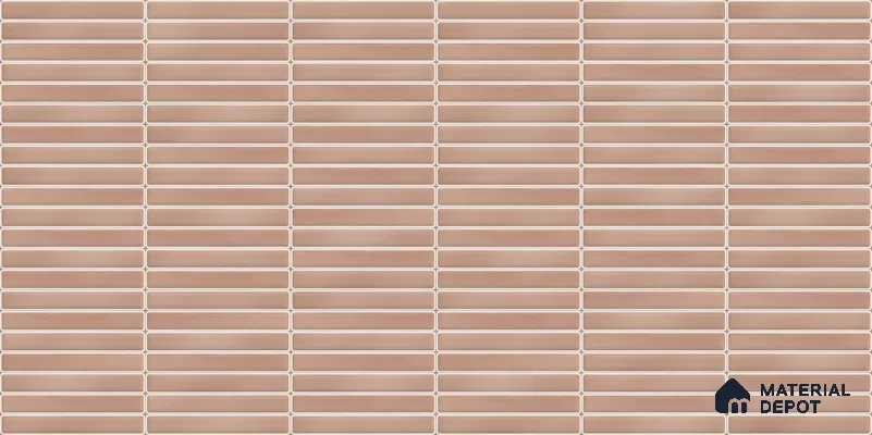 Faux Subway Wall Tile TL 12964 C Brick Line Pearl 2 ft x 1 ft Ceramic Glossy Finish - 8 mm | Suitable For Kitchen, Bathroom Walls and Backsplashes| Please Expect a Slight Variation of Pattern