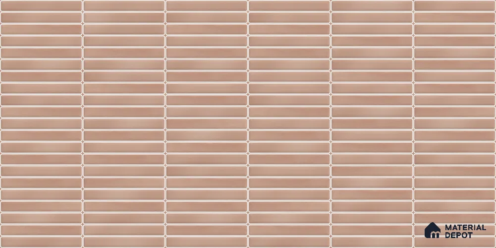 Faux Subway Wall Tile TL 12964 C Brick Line Pearl 2 ft x 1 ft Ceramic Glossy Finish - 8 mm | Suitable For Kitchen, Bathroom Walls and Backsplashes| Please Expect a Slight Variation of Pattern