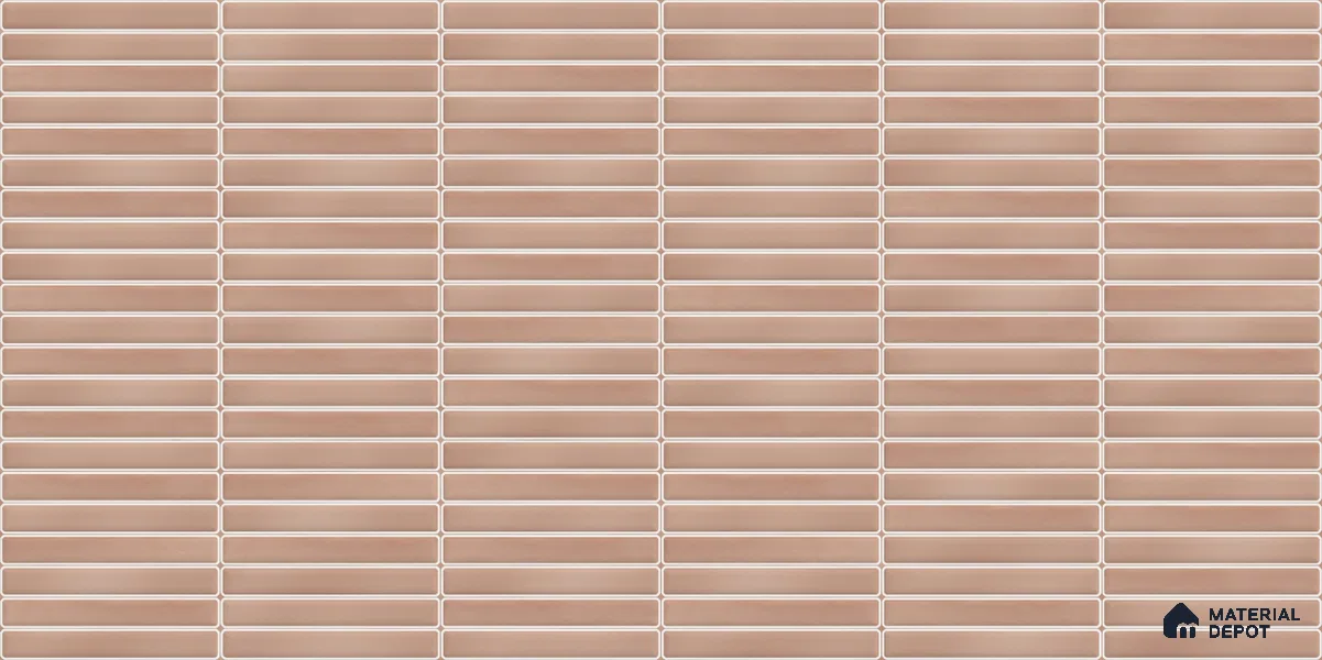 Faux Subway Wall Tile TL 12964 C Brick Line Pearl 2 ft x 1 ft Ceramic Glossy Finish - 8 mm | Suitable For Kitchen, Bathroom Walls and Backsplashes| Please Expect a Slight Variation of Pattern