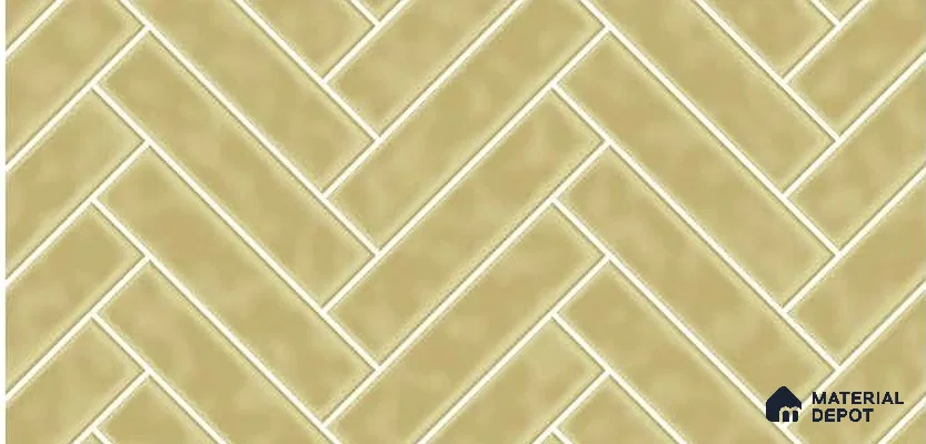 Wall Tile TL 07867 C Bright Citrus 2 ft x 1 ft Ceramic Glossy Finish - 9 mm | Suitable for Kitchen, Bathroom & Balcony Walls | Please Expect a Slight Variation of Pattern