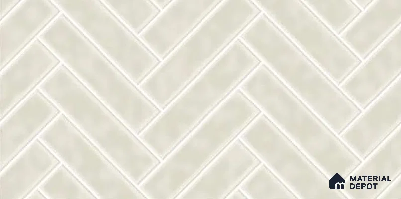 Wall Tile TL 07867 D Lime Glimmer 2 ft x 1 ft Ceramic Glossy Finish - 9 mm | Suitable for Kitchen, Bathroom & Balcony Walls | Please Expect a Slight Variation of Pattern