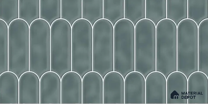Wall Tile TL 07866 I Forest Glint 2 ft x 1 ft Ceramic Glossy Finish - 9 mm | Suitable for Kitchen, Bathroom & Balcony Walls | Please Expect a Slight Variation of Pattern