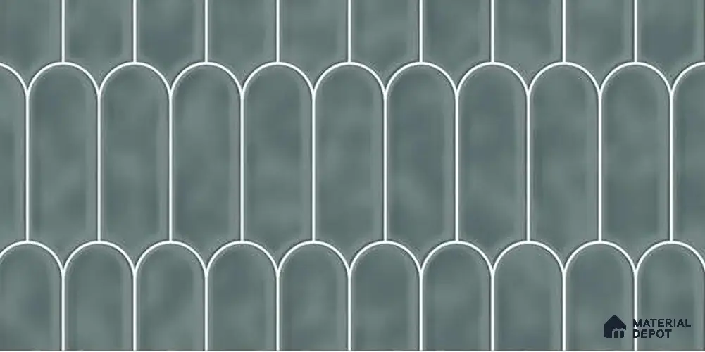 Wall Tile TL 07866 I Forest Glint 2 ft x 1 ft Ceramic Glossy Finish - 9 mm | Suitable for Kitchen, Bathroom & Balcony Walls | Minimum 2-3 mm Spacer Mandatory for Installation | Please Expect a Slight Variation of Pattern