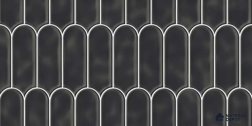 Faux Subway Wall Tile TL 07866 H Void Tread 2 ft x 1 ft Ceramic Glossy Finish - 9 mm | Suitable for Kitchen, Bathroom & Balcony Walls | Minimum 2-3 mm Spacer Mandatory for Installation | Please Expect a Slight Variation of Pattern