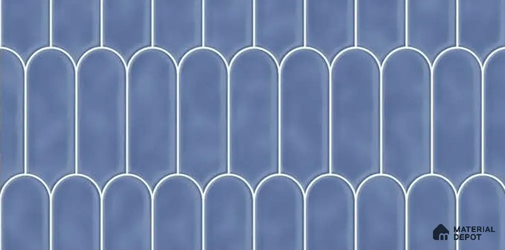 Wall Tile TL 07866 F Sapphire Pulse 2 ft x 1 ft Ceramic Glossy Finish - 9 mm | Suitable for Kitchen, Bathroom & Balcony Walls | Please Expect a Slight Variation of Pattern