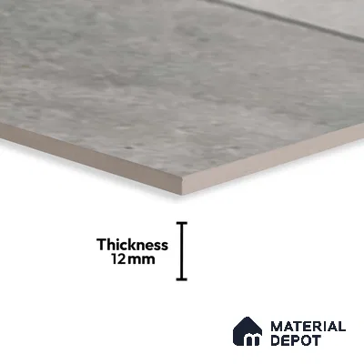Stone Look Floor Tile TL 10431 Slate Stone Azure-A 2 ft x 1 ft Matte Finish Vitrified Tile - 12 mm | Suitable For living Room, Bedroom, Bathroom