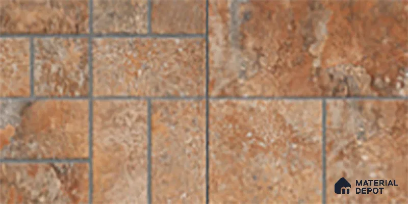Stone Look Floor Tile TL 10380 B Aspire Brown 2 ft x 1 ft Matte Finish Vitrified Tile - 12 mm | Suitable For living Room, Bedroom, Bathroom