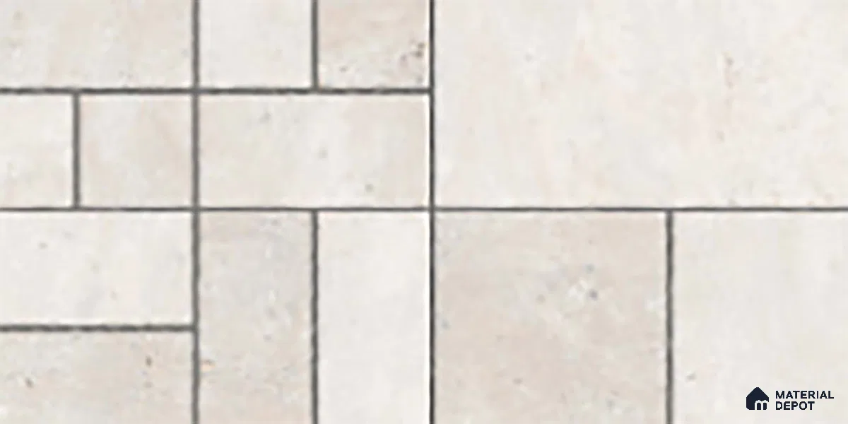 Stone Look Floor Tile TL 10380 D Aspire Crema 2 ft x 1 ft Matte Finish Vitrified Tile - 12 mm | Suitable For living Room, Bedroom, Bathroom