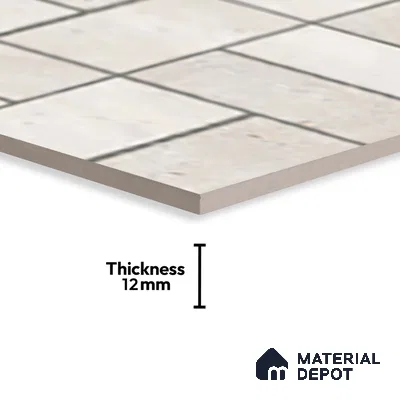 Stone Look Floor Tile TL 10380 D Aspire Crema 2 ft x 1 ft Matte Finish Vitrified Tile - 12 mm | Suitable For living Room, Bedroom, Bathroom