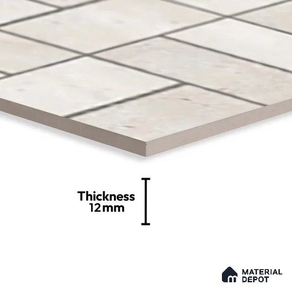 Stone Look Floor Tile TL 10380 D Aspire Crema 2 ft x 1 ft Matte Finish Vitrified Tile - 12 mm | Suitable For living Room, Bedroom, Bathroom