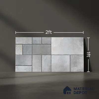 Stone Look Floor Tile TL 10380 E Aspire Greck 2 ft x 1 ft Matte Finish Vitrified Tile - 12 mm | Suitable For living Room, Bedroom, Bathroom