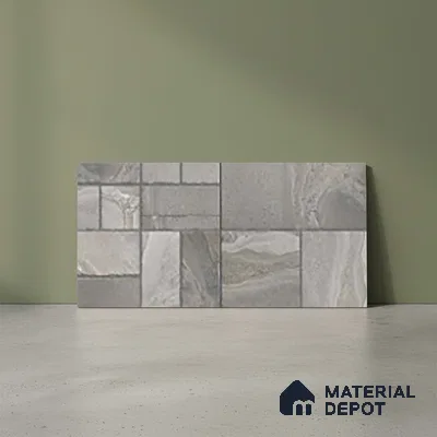 Stone Look Floor Tile TL 10380 F Aspire Grist 2 ft x 1 ft Matte Finish Vitrified Tile - 12 mm | Suitable For living Room, Bedroom, Bathroom