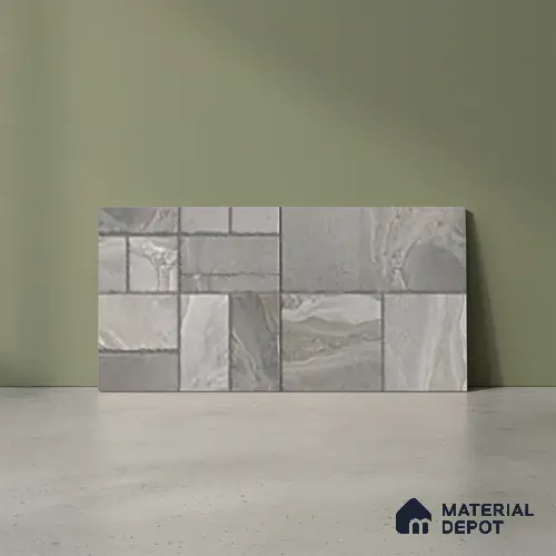 Stone Look Floor Tile TL 10380 F Aspire Grist 2 ft x 1 ft Matte Finish Vitrified Tile - 12 mm | Suitable For living Room, Bedroom, Bathroom