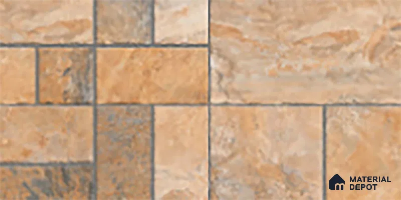 Stone Look Floor Tile TL 10380 G Aspire Natural 2 ft x 1 ft Matte Finish Vitrified Tile - 12 mm | Suitable For living Room, Bedroom, Bathroom