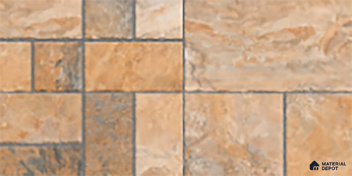 Stone Look Floor Tile TL 10380 G Aspire Natural 2 ft x 1 ft Matte Finish Vitrified Tile - 12 mm | Suitable For living Room, Bedroom, Bathroom