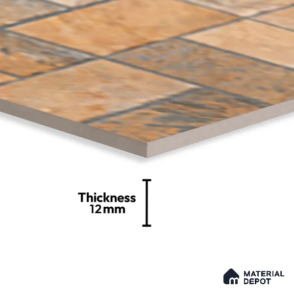 Stone Look Floor Tile TL 10380 G Aspire Natural 2 ft x 1 ft Matte Finish Vitrified Tile - 12 mm | Suitable For living Room, Bedroom, Bathroom