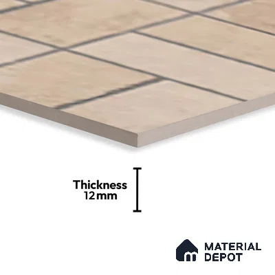 Stone Look Floor Tile TL 10380 J Aspire Wheat 2 ft x 1 ft Matte Finish Vitrified Tile - 12 mm | Suitable For living Room, Bedroom, Bathroom