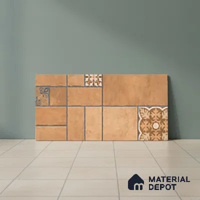 Stone Look Floor Tile TL 10380 K Aspire Oro 2 ft x 1 ft Matte Finish Vitrified Tile - 12 mm | Suitable For living Room, Bedroom, Bathroom
