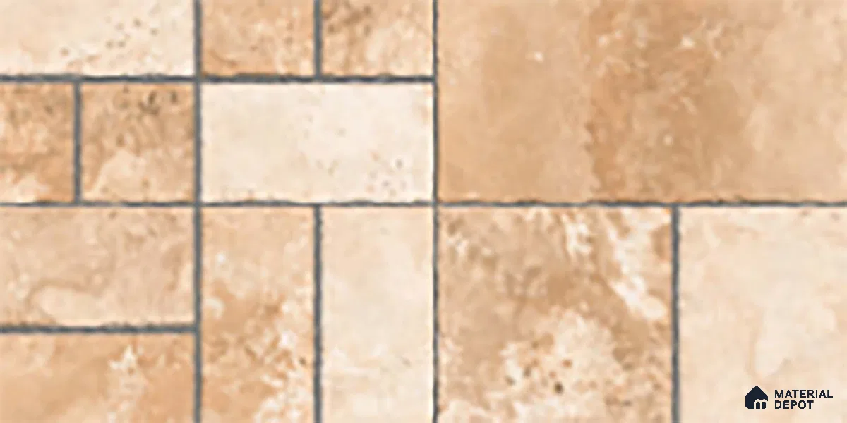 Stone Look Floor Tile TL 10380 Aspire Beige 2 ft x 1 ft Matte Finish Vitrified Tile - 12 mm | Suitable For living Room, Bedroom, Bathroom