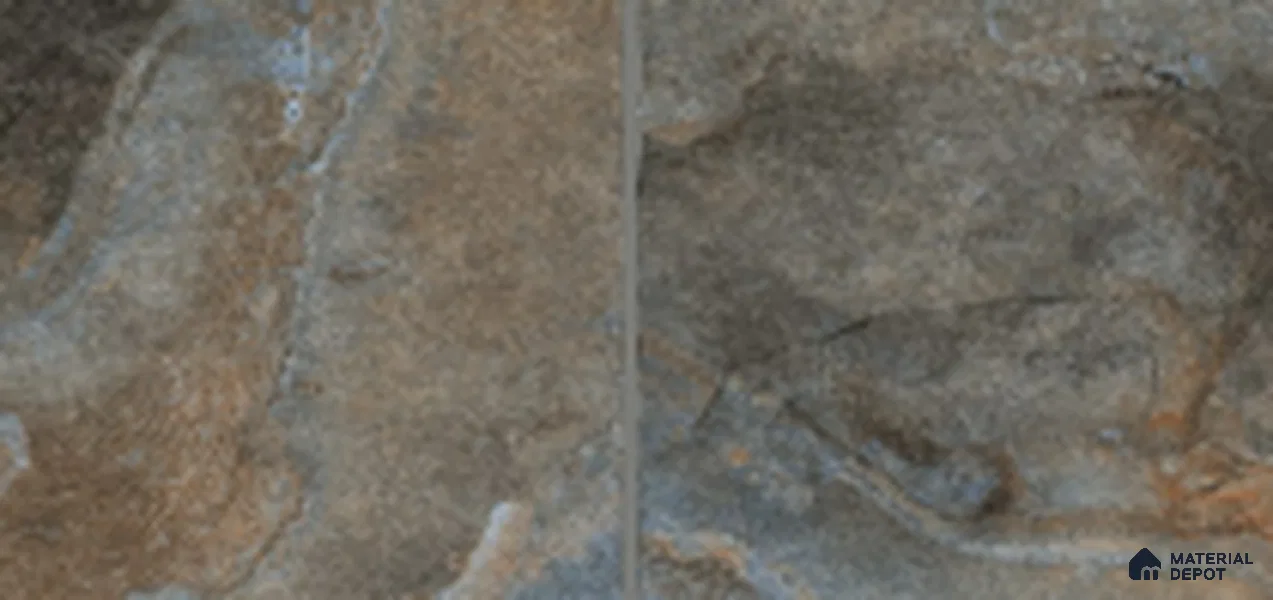 Stone Look Floor Tile TL 10434 B 2 ft x 1 ft Matte Finish Vitrified Tile - 12 mm | Suitable For living Room, Bedroom, Bathroom