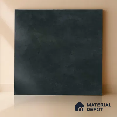 Floor & Wall Tile TL 07966 Emerald Nero 2 ft x 2 ft Vitrified Matte Finish - 9 mm | Suitable for Living Room & Bedroom