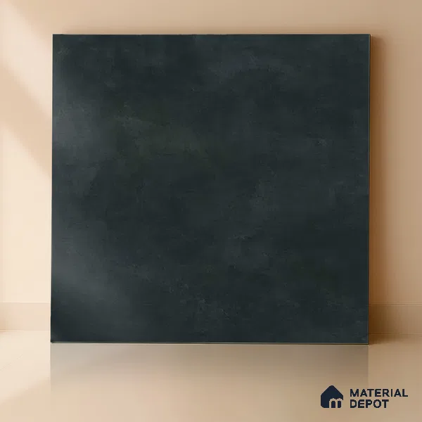 Floor & Wall Tile TL 07966 Emerald Nero 2 ft x 2 ft Vitrified Matte Finish - 9 mm | Suitable for Living Room & Bedroom