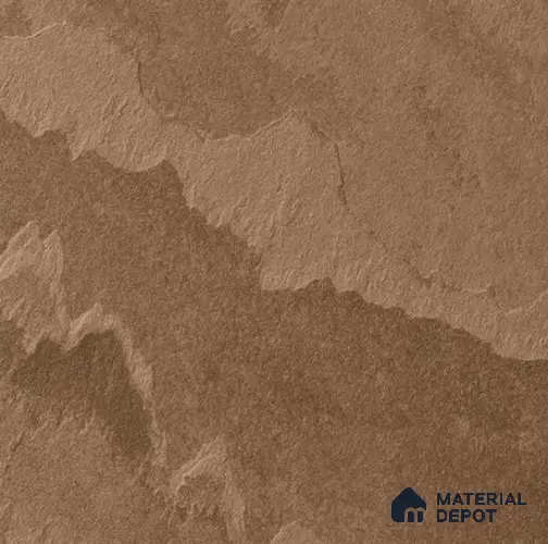 Tile TL 07885 B Oxford Brown 2 ft x 2 ft Vitrified Matte Finish - 12 mm | Suitable for Parking, Balcony, Courtyard, Patio, Terrace | Random 5