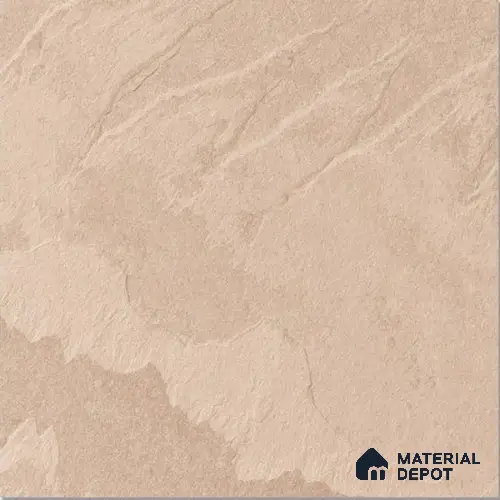 Tile TL 07885 Oxford Beige 2 ft x 2 ft Vitrified Matte Finish - 12 mm | Suitable for Parking, Balcony, Courtyard, Patio, Terrace | Random 5