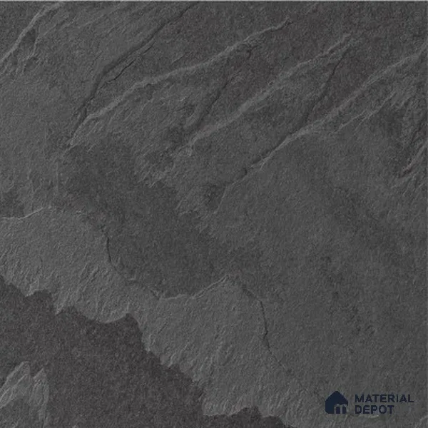 Stone Floor Tile TL 07885 D Oxford Slate 2 ft x 2 ft Matte Finish Anti Skid Vitrified Tile - 12 mm | 5 Random Design | Suitable for Balcony, Terrace & Coutyard