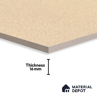 Stone Floor Tile TL 10488 D Dense Sahara 2 ft x 2 ft Matte Finish Anti Skid Outdoor Parking Vitrified Tile - 16 mm  | Suitable for Parking, Balcony, Terrace & Coutyard