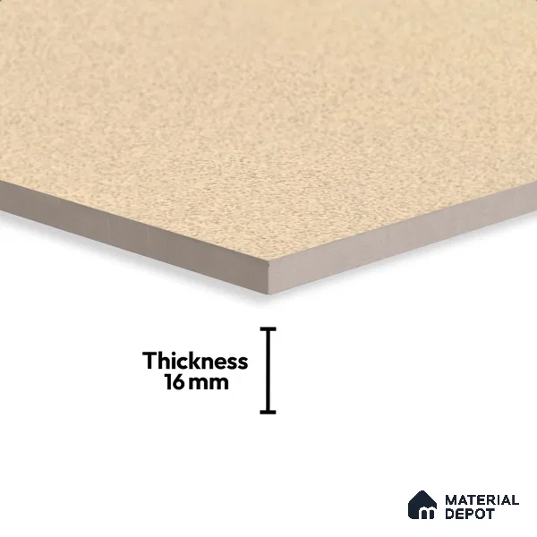 Stone Floor Tile TL 10488 D Dense Sahara 2 ft x 2 ft Matte Finish Anti Skid Outdoor Parking Vitrified Tile - 16 mm | Suitable for Parking, Balcony, Terrace & Coutyard