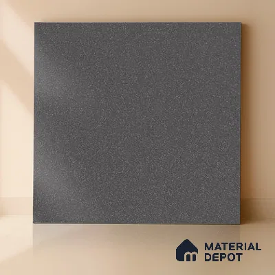 Stone Floor Tile TL 07583 D Fine Stone Antracita 2 ft x 2 ft Matte Finish Vitrified Tile - 9 mm  | Suitable For Bathroom, Terrace & Balcony