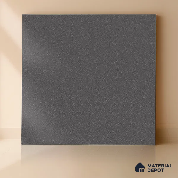 Stone Floor Tile TL 07583 D Fine Stone Antracita 2 ft x 2 ft Matte Finish Vitrified Tile - 9 mm  | Suitable For Bathroom, Terrace & Balcony