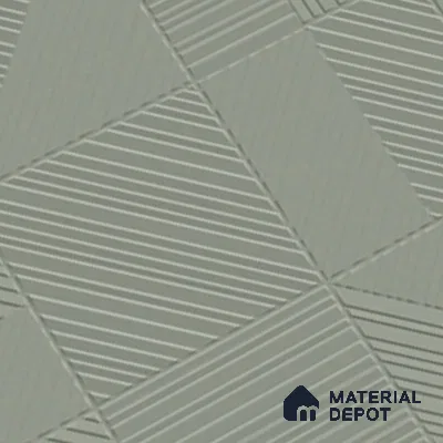 Green Punch Wall Tile TL 07428 B Prestige Royal Triad Elemento Kota 4 ft x 2 ft Vitrified Matte Finish - 9 mm |  Suitable for Living Room, Bedroom, Bathroom