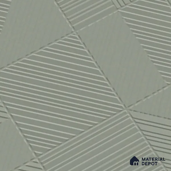 Green Punch Wall Tile TL 07428 B Prestige Royal Triad Elemento Kota 4 ft x 2 ft Vitrified Matte Finish - 9 mm |  Suitable for Living Room, Bedroom, Bathroom