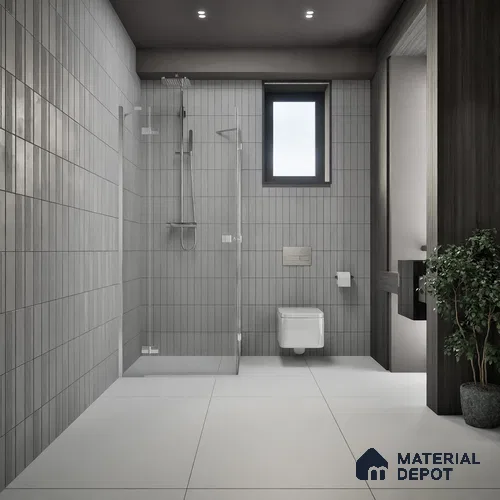 White Plain Floor & Wall Tile TL 07428 C  Royal Elemento Bianco 4 ft x 2 ft Full Body Vitrified Matte Finish - 9 mm |  Suitable for Living Room, Bedroom, Bathroom