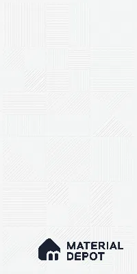 White Plain Wall & Floor Tile TL 07428 D  Royal Triad Elemento Bianco 4 ft x 2 ft Vitrified Matte Finish - 9 mm |  Suitable for Living Room, Bedroom, Bathroom (Sample)