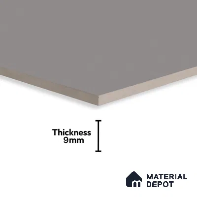 Grey Plain Floor & Wall Tile TL 07428 E  Royal Elemento Grigio 4 ft x 2 ft Vitrified Matte Finish - 9 mm |  Suitable for Living Room, Bedroom, Bathroom