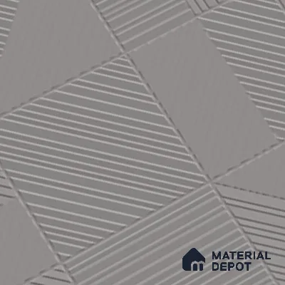 Grey Punch Wall Tile TL 07428 F Prestige Royal Triad Elemento Grigio 4 ft x 2 ft Vitrified Matte Finish - 9 mm |  Suitable for Living Room, Bedroom, Bathroom (Sample)