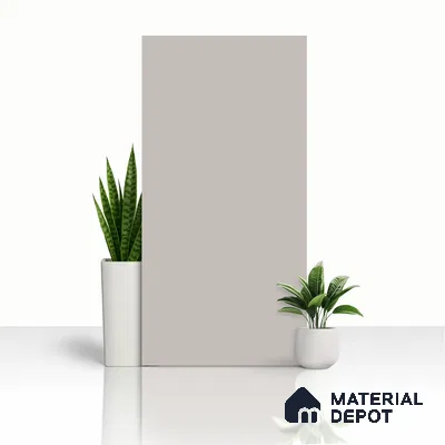 Grey Plain Floor & Wall Tile TL 07428 K  Royal Elemento Gris 4 ft x 2 ft Full Body Vitrified Matte Finish - 9 mm |  Suitable for Living Room, Bedroom, Bathroom